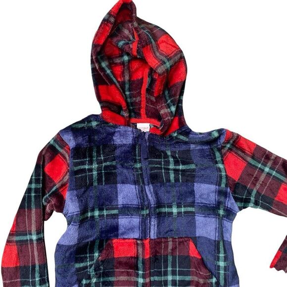 Cat & Jack Christmas Union Suit Size 8 Medium - Picture 4 of 7